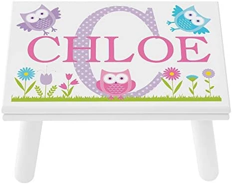 Let’s Make Memories Personalized My Own Name Step Stool - Children’s Step Stool - Sturdy Wood – Non-Toxic Paint, Sealer - Unicorn Design - White - 14’Wx9.25”Lx8.75”H - Ages 3+ 11 Let’s Make Memories Personalized My Own Name Step Stool - Children’s Step Stool - Sturdy Wood – Non-Toxic Paint, Sealer - Unicorn Design - White - 14’Wx9.25”Lx8.75”H - Ages 3+ - Image 11