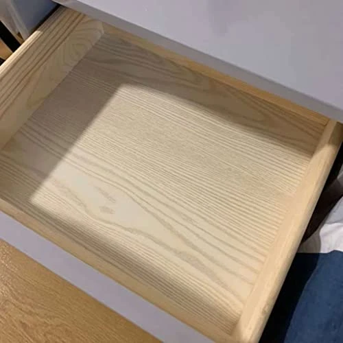 Nightstand Wood Bedside Table Modern Minimalist Storage Cabinet Living Room Bedroom Bedside Shelf Small Cabinet Bedside Table 2 Drawers (light Gray) End Table For Bedroom, Living Room, College Dorm ( 4 Nightstand Wood Bedside Table Modern Minimalist Storage Cabinet Living Room Bedroom Bedside Shelf Small Cabinet Bedside Table 2 Drawers (light Gray) End Table For Bedroom, Living Room, College Dorm ( - Image 4