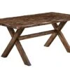 Coaster Alston Dining Table, Knotty Nutmeg