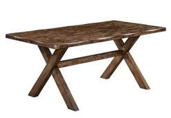Coaster Alston Dining Table, Knotty Nutmeg