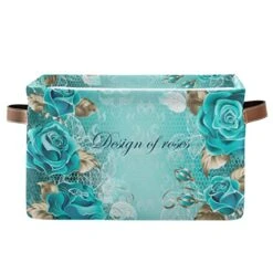 Rectangular Storage Bin Animals Wood Fox Basket With Handles - Nursery Storage, Laundry Hamper, Book Bag, Gift Baskets -Safavieh Furniture 419QngHDMQL