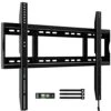 HOME VISION Heavy Duty Fixed TV Wall Mount Holds Up To 264LBS, For Most 42-100 Inch Large TVs Wall Mount Bracket Fits 16"/18"/24" Studs, VESA 800x600mm, Low Profile Space Saving For LED OLED LCD
