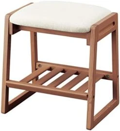 Koizumi Study Desk FLC-802MOGY Study Chair, Natural, W 19.1 X D 15.7 X H 20.5 Inches (48.5 X 40 X 52 Cm), Faris Stool MO, Gray -Safavieh Furniture 419dYVRZ27L. AC