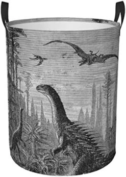 Large Laundry Hamper Collapsible Laundry Baskets Dinosaur Aggressive Wild T-Rex Dirty Clothes Hamper Waterproof Foldable Storage Bin For Toy Organizer Nursery -Safavieh Furniture 41A ixCKnzL. AC 1