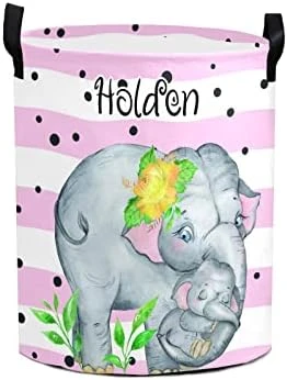 Watercolor Unicorn Personalized Laundry Basket Clothes Hamper With Handles Waterproof,Custom Collapsible Laundry Storage Baskets For Bedroom,Bathroom Decorative Large Capacity 8 Watercolor Unicorn Personalized Laundry Basket Clothes Hamper With Handles Waterproof,Custom Collapsible Laundry Storage Baskets For Bedroom,Bathroom Decorative Large Capacity - Image 8