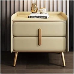 Indoor Bedrooms Nightstand Bedside Cabinet Whole Cabinet Small Cabinet Locker Master Bedroom High-end Bedside Table Living Room TV Side Cabinet With Drawer Cabinet Nightstand Side Table ( Color : H2 , -Safavieh Furniture 41AT7TNzSvL. AC