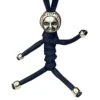 OLOPE Halloween Skeleton Keychain Metal Rope Skeleton Ornament Skeleton Pendant,for Halloween Party Decoration (C)