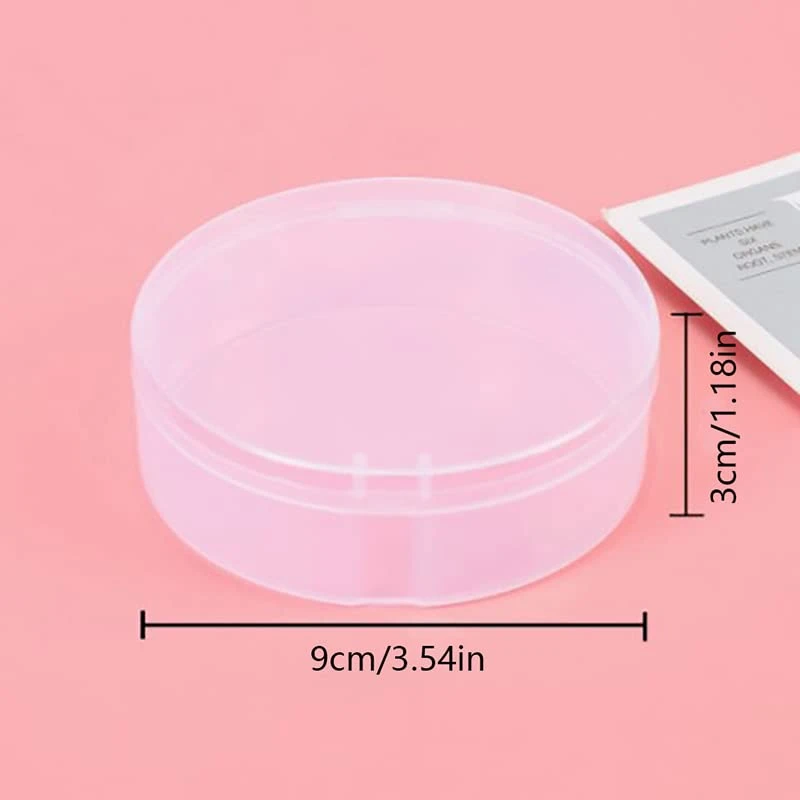 Miihello 2PCS Puff Box PP Storage Case Cosmetic Case Uses: To Store Powder Puffs 4 Miihello 2PCS Puff Box PP Storage Case Cosmetic Case Uses: To Store Powder Puffs - Image 4