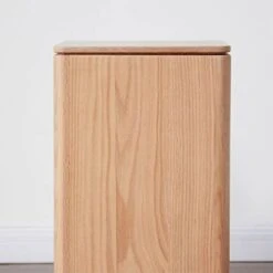 FURUIWUFENG Nightstand Wood Bedside Cabinet Storage Cabinet Modern Storage Cabinet Living Room Bedroom Bedside Drawer Small Cabinet Shelf Height 21.65 Inches End Table -Safavieh Furniture 41BZA3e7s3L