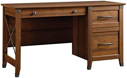 Carson Forge Desk, Washington Cherry Finish & Carson Forge 4-Drawer Chest, Washington Cherry Finish 6 Carson Forge Desk, Washington Cherry Finish & Carson Forge 4-Drawer Chest, Washington Cherry Finish - Image 6