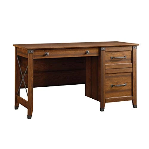 Carson Forge Desk, Washington Cherry Finish & Carson Forge 4-Drawer Chest, Washington Cherry Finish 2 Carson Forge Desk, Washington Cherry Finish & Carson Forge 4-Drawer Chest, Washington Cherry Finish - Image 2