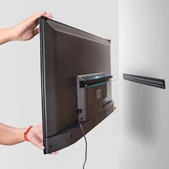 Studless Drywall TV Mount For 13-55 Inch TVs, No Stud TV Wall Bracket Max VESA 400x400mm Up To 100 Lbs Universal Fits Most LED LCD Plasma Flat/Curved Screen TVs & Monitors