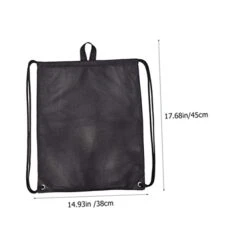 BESPORTBLE Drawstring Nylon Mesh Bag Clear Container Beach Mesh Bag Drawstring Backpack Bags Swim Bag Drawstring Bags Sports Mesh Design Bag Cycling Drawstring Bag Fitness Clothes Container -Safavieh Furniture 41BmvqLkzqL