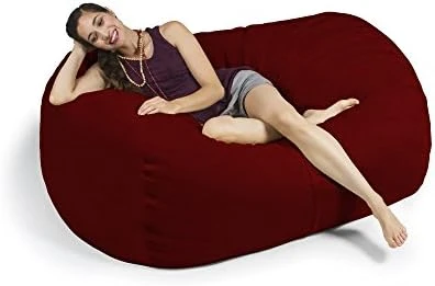 Jaxx 7 Foot Bean Bag Sofa, Charcoal 10 Jaxx 7 Foot Bean Bag Sofa, Charcoal - Image 10