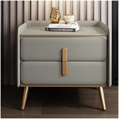 Indoor Bedrooms Nightstand Bedside Cabinet Whole Cabinet Small Cabinet Locker Master Bedroom High-end Bedside Table Living Room TV Side Cabinet With Drawer Cabinet Nightstand Side Table ( Color : H2 , -Safavieh Furniture 41CWfW8mVjL. AC
