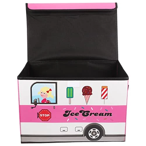 OUNONA Kids Bus Storage Box Collapsible Kids Toys Boxes Books Chest Organizer Cube Toy Bins Baskets Kids For Kids Boys Girls Nursery Playroom 1 OUNONA Kids Bus Storage Box Collapsible Kids Toys Boxes Books Chest Organizer Cube Toy Bins Baskets Kids For Kids Boys Girls Nursery Playroom