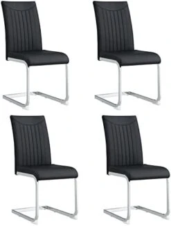 Yoluckea Modern Dining Table For 4-6, 63" Rectangular Faux Marble Dining Table With 1.4" Thicken Tabletop & U Shape MDF Bracket For Kitchen Dining Room Living Room Meeting Room Banquet Hall -Safavieh Furniture 41DKhA7SFhL. AC