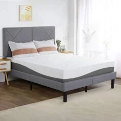 10 Inch Wave Gel Infused Memory Foam Mattress,Gray (Twin) 12 10 Inch Wave Gel Infused Memory Foam Mattress,Gray (Twin) -Safavieh Furniture 41DdsHWhC3L. AC 1