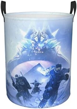 Jrktuwdg De-stiny 2 Laundry Basket Large Fabric Dirty Clothes Hampers For Bedroom, Nursery Baby Hamper Easy Carry Durable -Safavieh Furniture 41DjVopfROL. AC 1