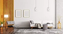 BIRDROCK HOME Round Grey Velvet Ottoman Foot Stool – Soft Compact Padded Vanity Stool - Great For The Living Room, Bedroom And Kids Room - Small Furniture (Grey) -Safavieh Furniture 41E8AlqPoUL