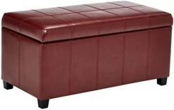 FIRST HILL FHW Marion Rectangular Storage Ottoman, Russet Brown 14 FIRST HILL FHW Marion Rectangular Storage Ottoman, Russet Brown -Safavieh Furniture 41F027H5OaL. AC