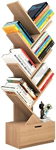 Tree Shelf, Tree Shaped Standing Shelf, Vertical Floor-to-ceiling Bookshelves, Space Saving Tree Bookshelves For Living Room Home Office Bookshelves In Office, Living Room ( Color : Wood Color , Size 9 Tree Shelf, Tree Shaped Standing Shelf, Vertical Floor-to-ceiling Bookshelves, Space Saving Tree Bookshelves For Living Room Home Office Bookshelves In Office, Living Room ( Color : Wood Color , Size - Image 9