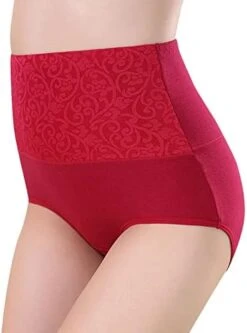 MatureGirl Sexy Panties Women Spring High Waist Shapewear Short Pants Women Slimming Women Underwear Bra Low Back Dress (Wine, L) -Safavieh Furniture 41GFKlqwspL. AC