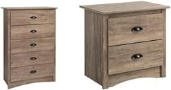 Prepac Sonoma 6 Drawer Double Dresser For Bedroom, Espresso & Fremont Nightstand, Tall 3-Drawer, Espresso -Safavieh Furniture 41GJ0jBHl5L. AC 1