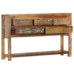 BDBHAVB Wood Sideboard, Multifunctional Sideboard, Sideboard, Strong And Sturdy Suitable For Dining Room, Bedroom, Office 47.2"x11.8"x29.5" Solid Reclaimed Wood 10 BDBHAVB Wood Sideboard, Multifunctional Sideboard, Sideboard, Strong And Sturdy Suitable For Dining Room, Bedroom, Office 47.2"x11.8"x29.5" Solid Reclaimed Wood -Safavieh Furniture 41GL1hVw1GL