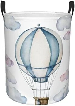 Gbuzozie 38l Round Laundry Hamper Game Joystick Storage Basket Waterproof Coating Organizer Bin For Nursery Clothes Toys -Safavieh Furniture 41Gb9pzlq9L. AC