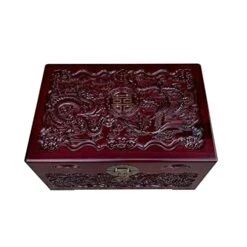 Small Oriental Burgundy Phoenix Dragon Carving Camphor Trunk Table Acs7531 9 Small Oriental Burgundy Phoenix Dragon Carving Camphor Trunk Table Acs7531 -Safavieh Furniture 41GnGbKk3cL