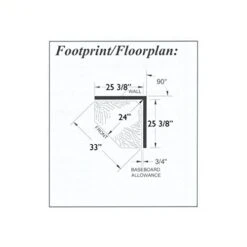 Beaumont Lane Corner Curio Cabinet In Medallion Cherry -Safavieh Furniture 41HaVrinVxL