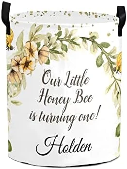 Watercolor Unicorn Personalized Laundry Basket Clothes Hamper With Handles Waterproof,Custom Collapsible Laundry Storage Baskets For Bedroom,Bathroom Decorative Large Capacity 15 Watercolor Unicorn Personalized Laundry Basket Clothes Hamper With Handles Waterproof,Custom Collapsible Laundry Storage Baskets For Bedroom,Bathroom Decorative Large Capacity - Image 15