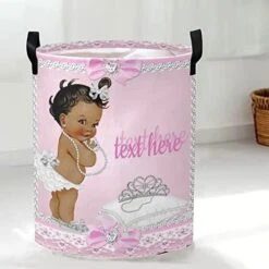 Custom Name Pearl Black Girl Storage Bin Waterproof Nursery Storage Basket With Durable Handles Dirty Clothes Hamper For Bedroom Bathroom 16 Custom Name Pearl Black Girl Storage Bin Waterproof Nursery Storage Basket With Durable Handles Dirty Clothes Hamper For Bedroom Bathroom -Safavieh Furniture 41HgYfgIEiL. AC