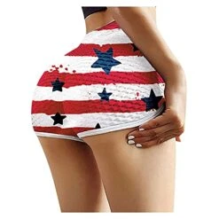 MatureGirl Running Hight Workout Pants Fitness Waist Sports Athletic Leggings Women's Yoga Yoga Pants Yoga Shorts Tight (Red, L)