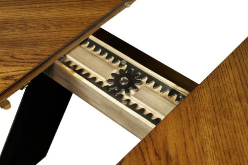 Furniture Of America Harvest Dining Table, Brown 4 Furniture Of America Harvest Dining Table, Brown - Image 4