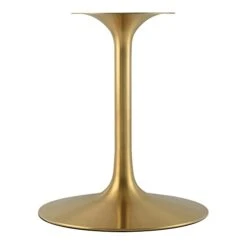 Modway Lippa 60" Mid-Century Modern Dining Table With Round White Top And Pedestal Base In Gold White 7 Modway Lippa 60" Mid-Century Modern Dining Table With Round White Top And Pedestal Base In Gold White -Safavieh Furniture 41JU67WlMBL