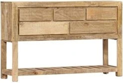 BDBHAVB Wood Sideboard, Multifunctional Sideboard, Sideboard, Strong And Sturdy Suitable For Dining Room, Bedroom, Office 47.2"x11.8"x29.5" Solid Reclaimed Wood 14 BDBHAVB Wood Sideboard, Multifunctional Sideboard, Sideboard, Strong And Sturdy Suitable For Dining Room, Bedroom, Office 47.2"x11.8"x29.5" Solid Reclaimed Wood -Safavieh Furniture 41JZnu8ylL. AC