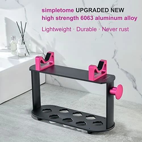 Age Stand Holder For Dyson Airwrap Complete Styler Heavy Sturdy With Non-Slip Rubber (Aluminum Alloy) 4 Age Stand Holder For Dyson Airwrap Complete Styler Heavy Sturdy With Non-Slip Rubber (Aluminum Alloy) - Image 4