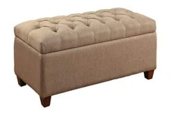 Coaster Furniture Bench Taupe Fabric 500064