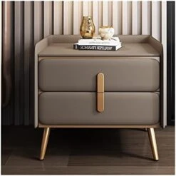Indoor Bedrooms Nightstand Bedside Cabinet Whole Cabinet Small Cabinet Locker Master Bedroom High-end Bedside Table Living Room TV Side Cabinet With Drawer Cabinet Nightstand Side Table ( Color : H2 , -Safavieh Furniture 41KFDV9wLBL. AC