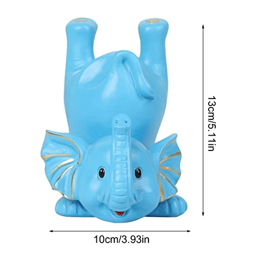 TEEGUI New Creative Homes Resin Decoration Animal Glasses Frame Color Painting Resin Crafts Decoration Solar Pagoda Garden Statue (C, One Size) 4 TEEGUI New Creative Homes Resin Decoration Animal Glasses Frame Color Painting Resin Crafts Decoration Solar Pagoda Garden Statue (C, One Size) - Image 4