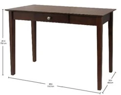 Winsome Wood Rochester Occasional Table, Antique Walnut -Safavieh Furniture 41KhPgJbnaL