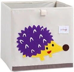 DODYMPS Foldable Animal Canvas Storage Toy Box/Bin/Cube/Chest/Basket/Organizer For Kids, 13 Inch (Pig) -Safavieh Furniture 41Kk HB7ML. AC
