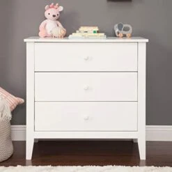 Carter's By DaVinci Morgan 3-Drawer Dresser In White