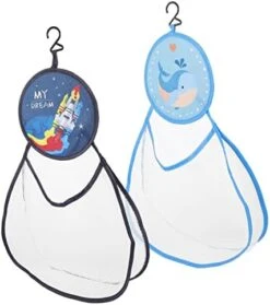 CLISPEED Storage Bag Kids Storage Organizer Toy Storage Bag 4 Pcs Child Net Hanging Bag Cartoon -Safavieh Furniture 41KneDCsq6L. AC