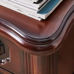 DITUDO Nightstands American Bedside Table Bedroom Sideboard With 2 Drawers Bedside Storage Cabinet For Living Room Sofa Bedside Storage Cabinet -Safavieh Furniture 41LCYxcRaeL