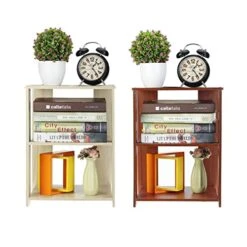XXCCHH Bedside Cabinet Bedroom Nightstands Simple WoodenMini Small Apartment Modern Locker Bedside Table Cabinet Bedroom Locker Economical Nightstand For Bedroom (Color : White) -Safavieh Furniture 41LU6fsCVNL