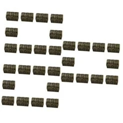 Totority 30 Pcs Pirate Chest Plastic Playes Halloween Gifts Jewlrey Box Organizer Mini Pirate Treasure Chests Pirate Party Candy Box Gift Boxes Pirate Treasure Box Treasure Chest Toy Model