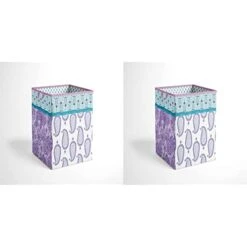 Bacati - Paisley Kids Storage (Collapsible Hamper 14 X 14 X 19 Inches, Lilac/Purple/Aqua) 28 Bacati - Paisley Kids Storage (Collapsible Hamper 14 X 14 X 19 Inches, Lilac/Purple/Aqua) -Safavieh Furniture 41LYQOxoZ8L